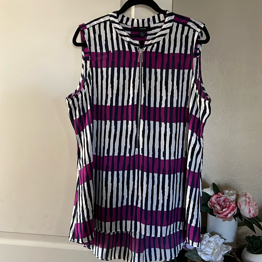 Alfani Sleeveless Blouse Size XL